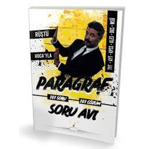 Pelikan Rüştü Hoca'yla Paragraf Soru Avı 101 Soru 101 Çözüm (Yeni)