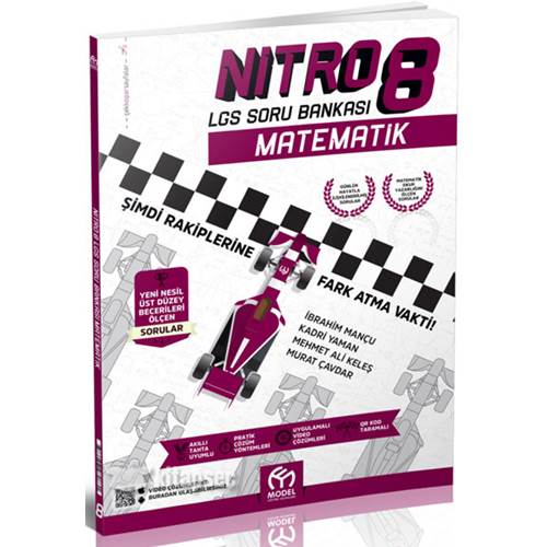 Model 8.Sınıf Nitro Matematik Soru Bankası