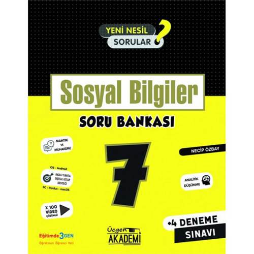 ÜÇGEN 7. Sınıf TÜRKÇE - Soru Bankası
