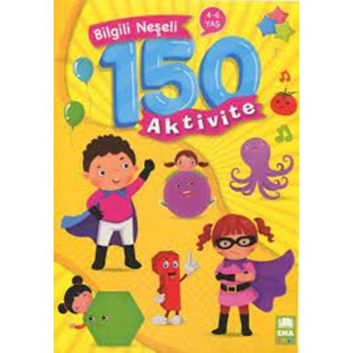 Bilgili Neşeli 150 Aktivite 4-6 Yaş