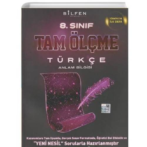 Bilfen Yayıncılık 8. Sınıf Türkçe Tam Ölçme