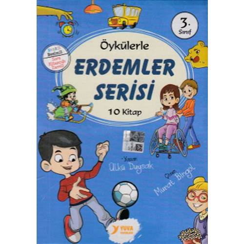 Öykülerle Erdemler Serisi 3.Sınıflar 10 Kitap