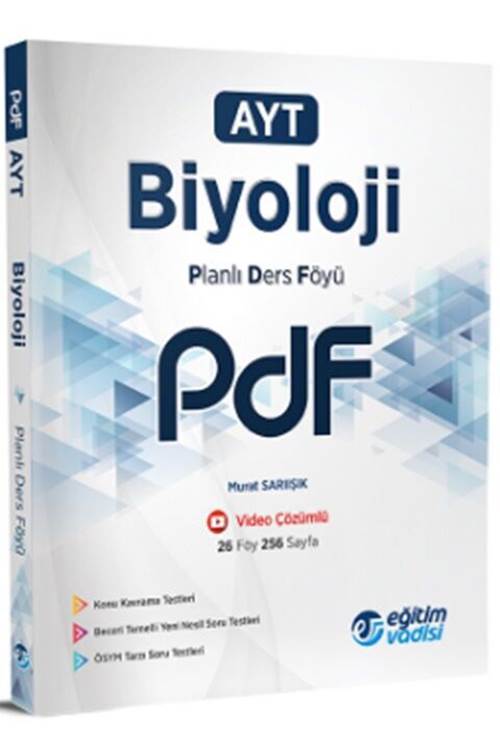 E.VADİSİ AYT PDF BIYOLOJI (24-25)