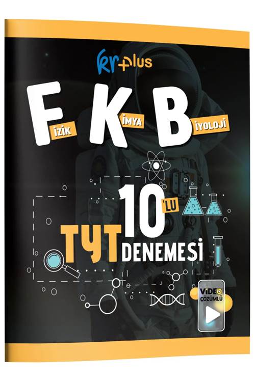 KR Plus TYT Fizik Kimya Biyoloji FKB 10 lu Deneme