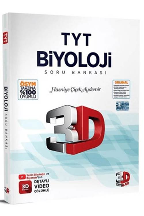 3D Yayınları TYT Biyoloji Soru Bankası