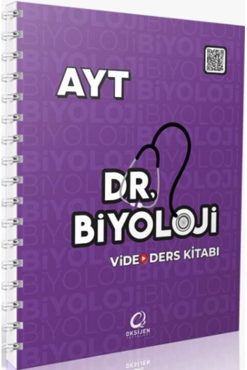 Oksijen Yayınları AYT DR. Biyoloji Video Ders Kitabı