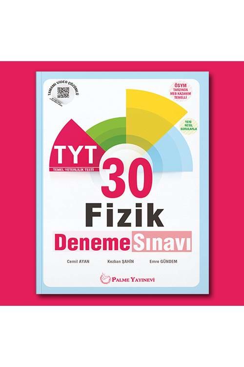 PALME YKS TYT FİZİK 30 DENEME SINAVI *YENİ*