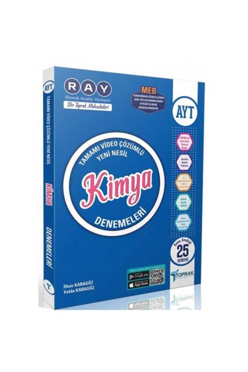 TOPRAK AYT KİMYA DENEME KİTABI