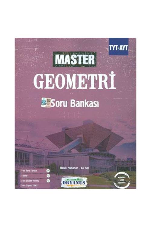 Okyanus Yayınları Tyt - Ayt Master Geometri Soru Bankası