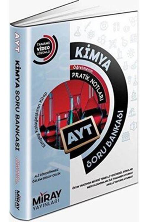 Miray Yayınları AYT Kimya Tamamı Video Çözümlü Soru Bankası