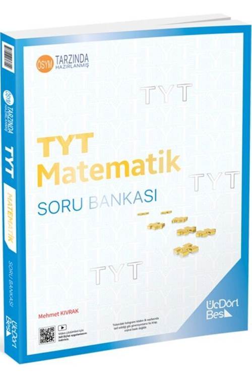 Üç Dört Beş Yayınları TYT Matematik Soru Bankası