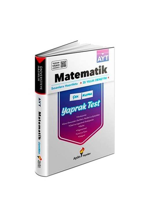 Aydın Yayınları AYT Matematik Yaprak Testler