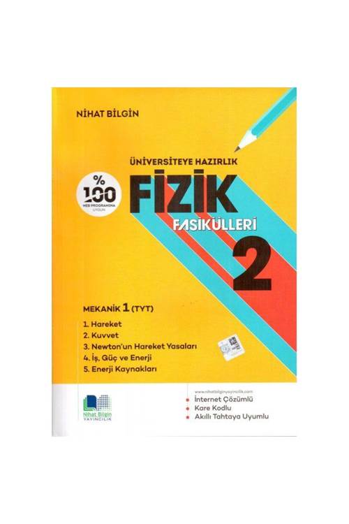 Nihat Bilgin Üniversiteye Hazırlık Fizik Fasikülleri-2