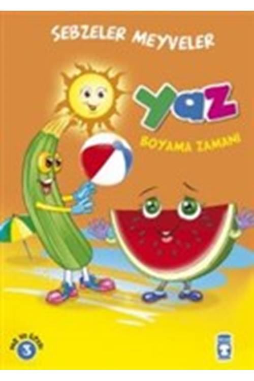 Yaz Boyama Zamanı - Sebzeler Meyveler