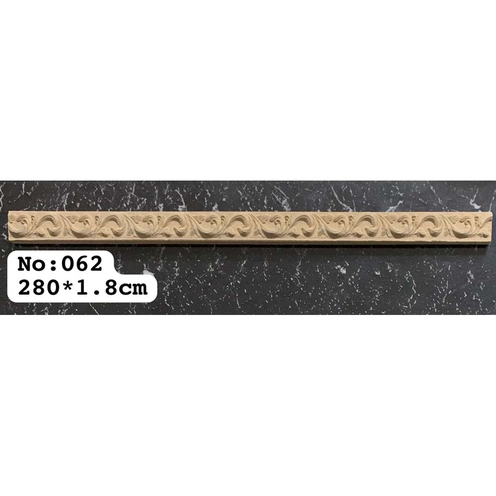 Çıta Mdf Macun İşlemeli 062 280x1.8cm