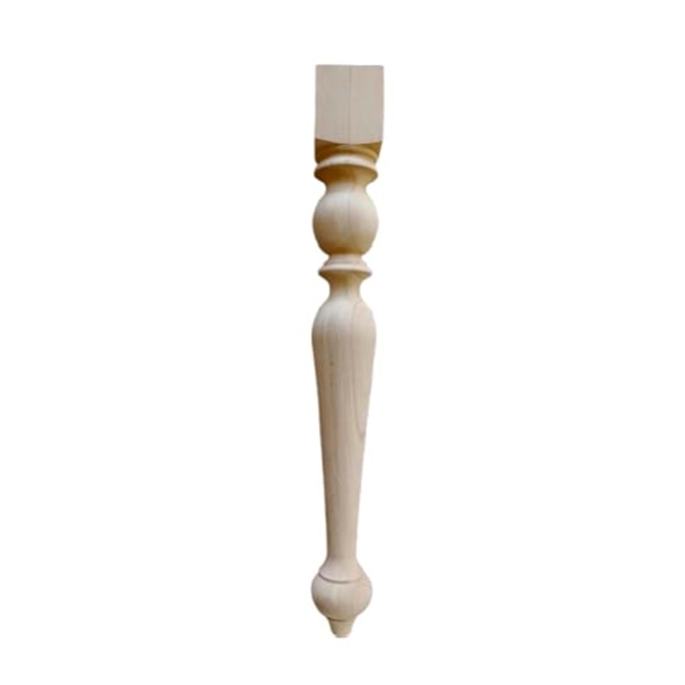 Ahşap Torna Ayak Tma08 | Masa Ayağı 10x10x75