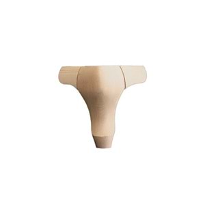 Lükens Klasik Kulaklı Ayak No1 6x6x12cm| Komidin Ayağı | Koltuk Ayağı