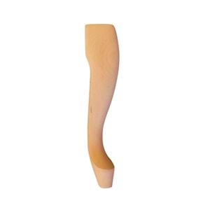 Ahşap Lükens Klasik Ayak 8x8x45cm| Masa Ayağı| Benç Ayağı