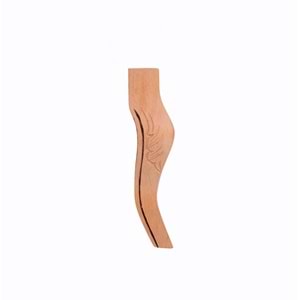 Ahşap Lükens Avangard Oymalı Ayak 8x8x35cm