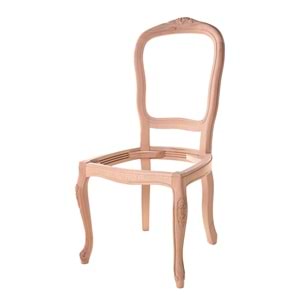 Sandalye Ahşap Country Löreşli Kollu