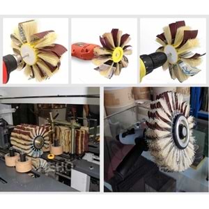 Zımpara Fırçalı Makina