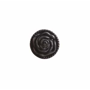 Metal Kulp Büyük Gül Düğme 07-047 Çap 3.5cm