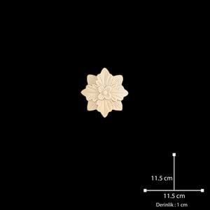 Polyester Döküm Aplik 3nolu 11x11cm