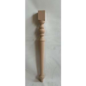 Ahşap Torna Ayak Tma02 | Masa Ayağı 8x8x75cm