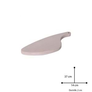 Ahşap Kesme Tahtası 37x14cm