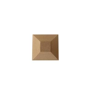 MDF Obje Payanda Rozet 6.5x6.5cm