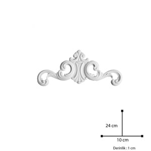 Polyester Döküm Aplik Pel2 24x10cm