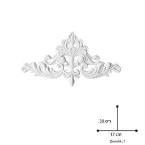 Polyester Döküm Aplik Pel3 30x17cm