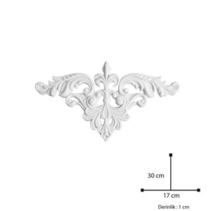 Polyester Döküm Aplik Pel5 30x17cm
