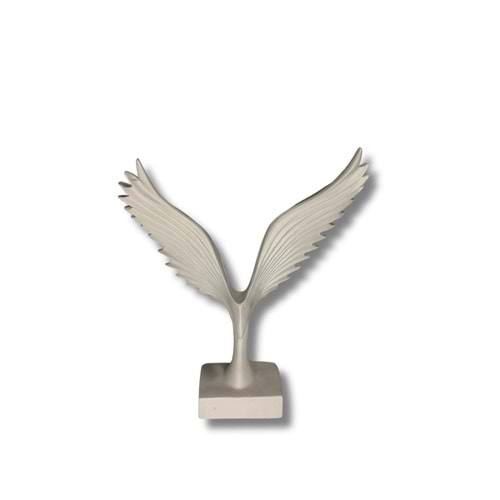 Polyester Döküm Obje Anka Kanat Hb547