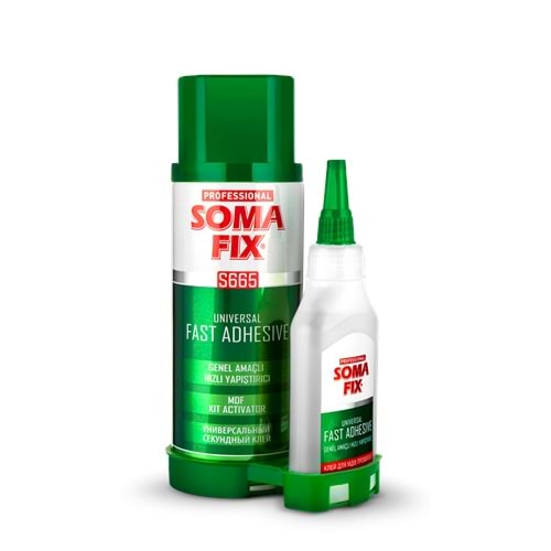 Somafix Büyük Boy Mdf Kit Hızlı Yapıştırıcı 400 Ml + 100 Gr