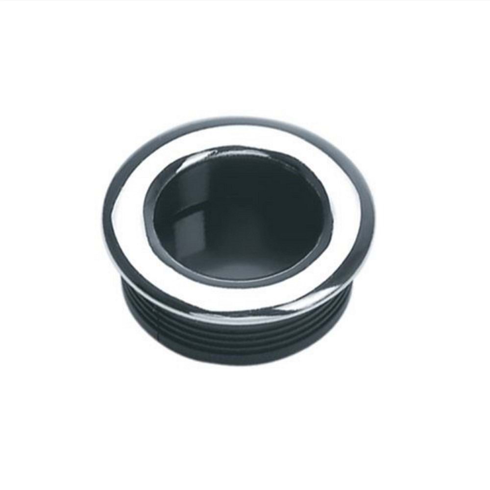 GÖMME KULP YUVARLAK TAS KROM (DIŞ ÇAP:42 MM)