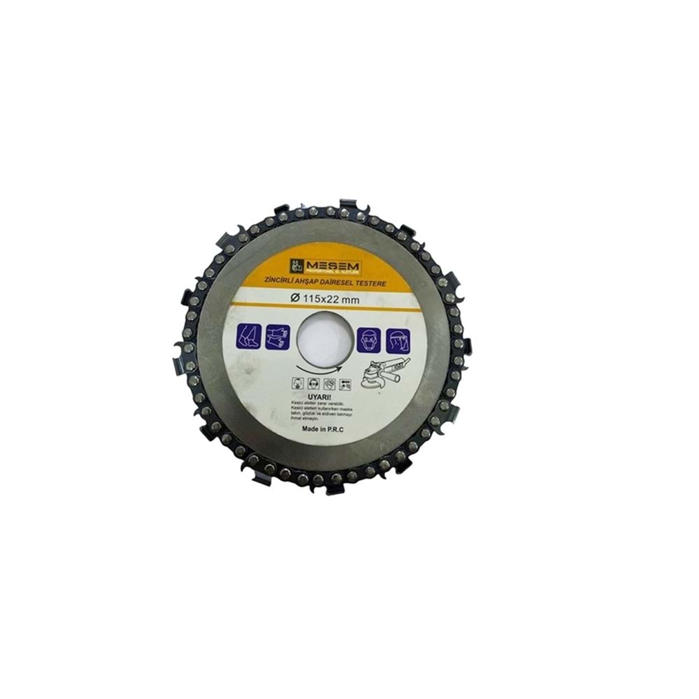 ZİNCİRLİ AHŞAP TESTERE 115 MM