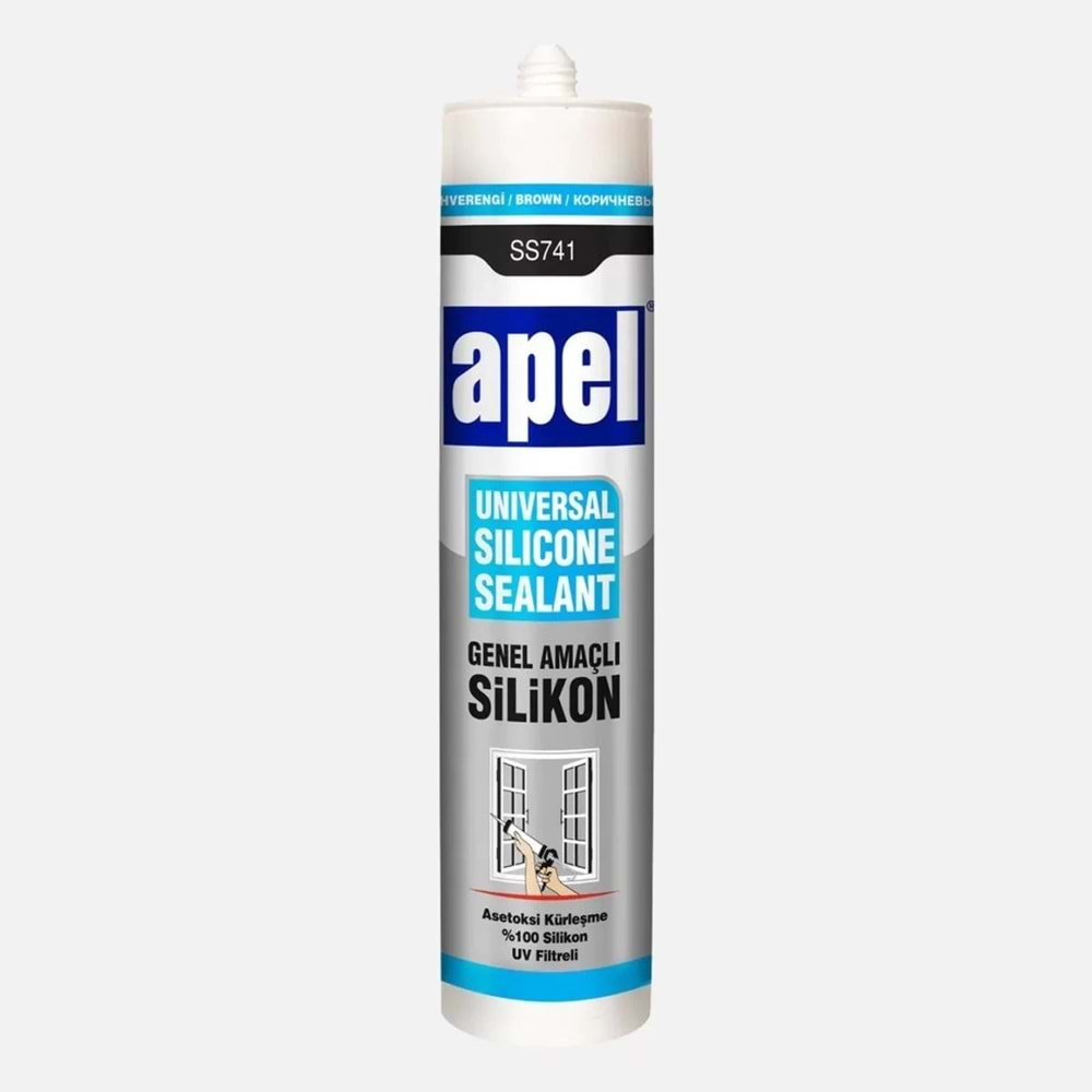 SİLİKON KAHVERENGİ APEL SS741 280 GR