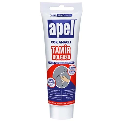 ÇOK AMAÇLI TAMİR DOLGUSU TÜP BEYAZ 200 GR (APEL)