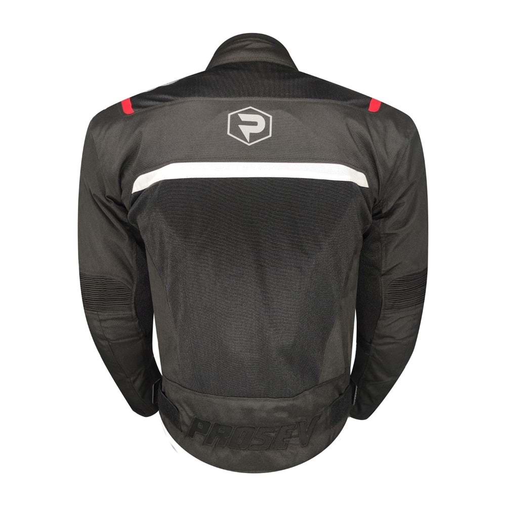 MOTOSİKLET MONTU RATURE 027 - DÖRT MEVSİM - SİYAH - 3XL BEDEN