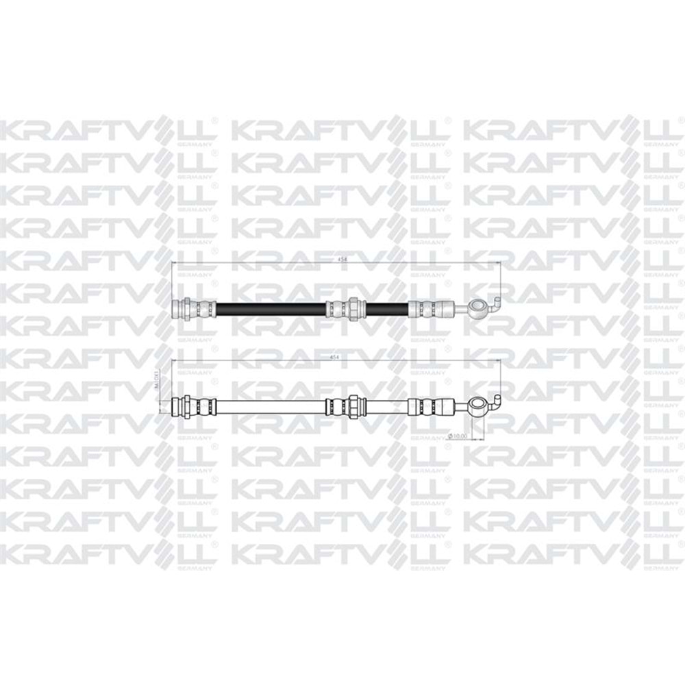 Fren Hortumu Ford Ranger 98-06, Mondeo, Mazda Ön - 465 MM