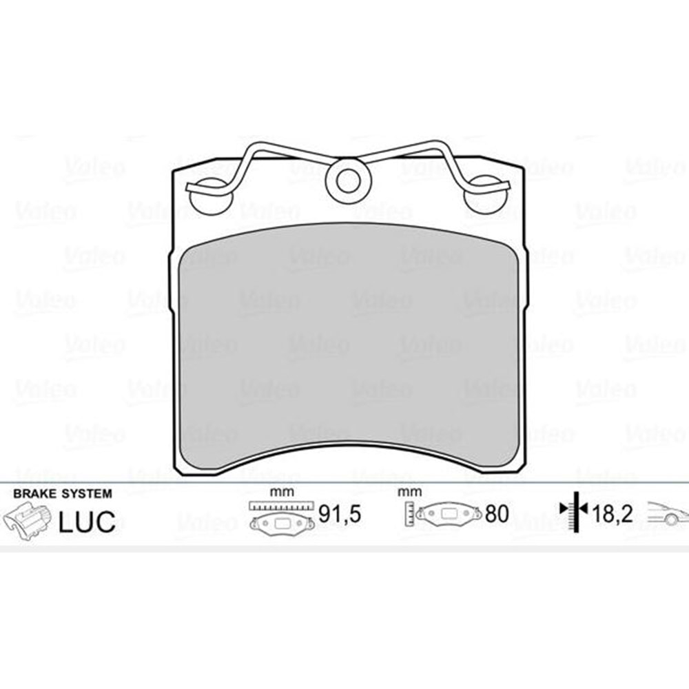 Disk Balata Vw Transporter T4 2,4-2,5 97-03 (15 JANT İÇİN) Ön - SYF