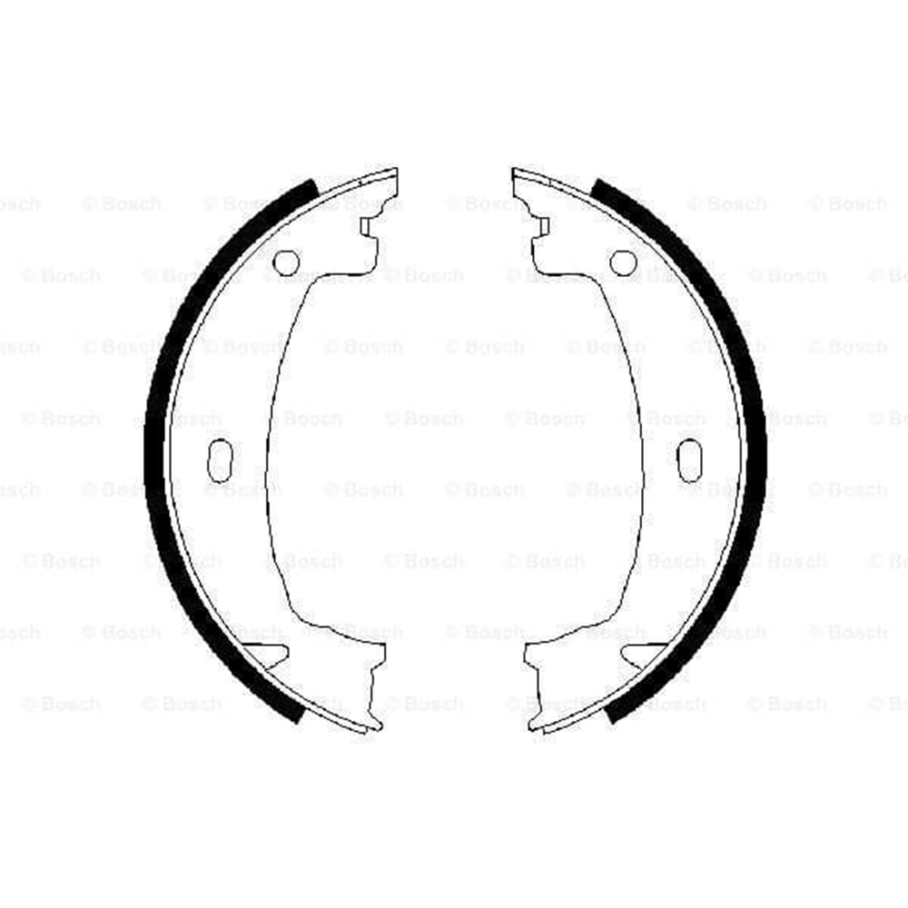 EL Fren Balata Bmw 1(E81), E82-(E87), (E88), (F20), 3(E46), (E91), (E92) - Bosch