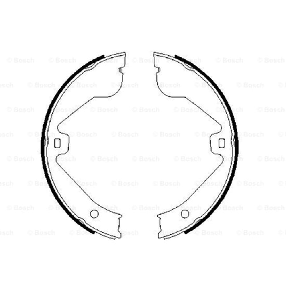 EL Fren Balata Vw Touareg, Q7, Mercedes GL Seri, ML Seri - Bosch