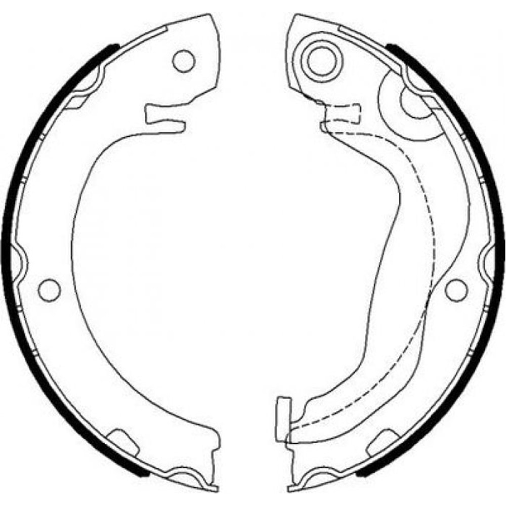 El Fren Balatası Toyota Verso 09-18