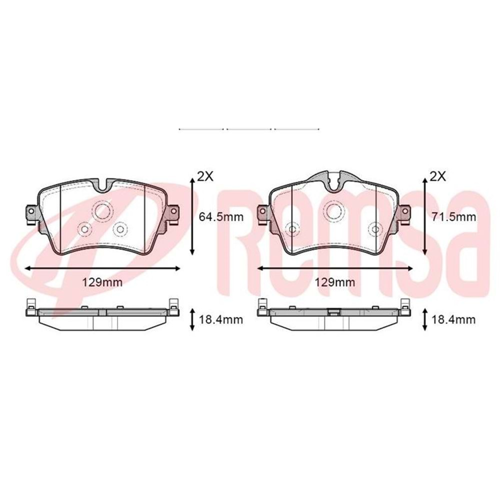 Disk Balata Bmw 520İ, X2, X1 Ön - Bosch