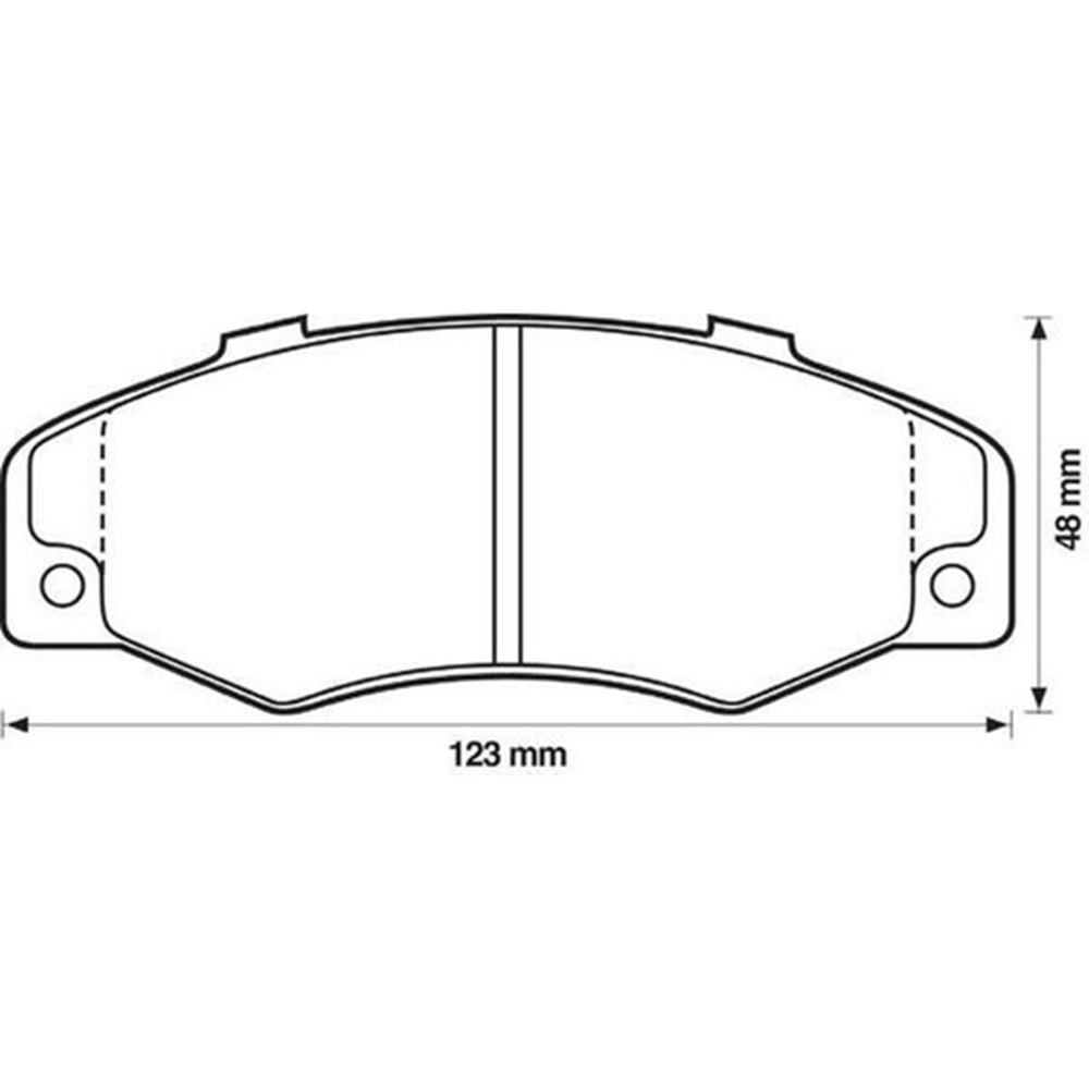 Disk Balata Renault 21 Concorde Ön - Bosch