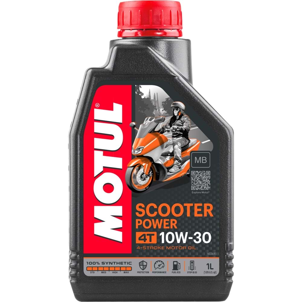 MOTUL 10W/30 4T SCOOTER POWER 1 LT