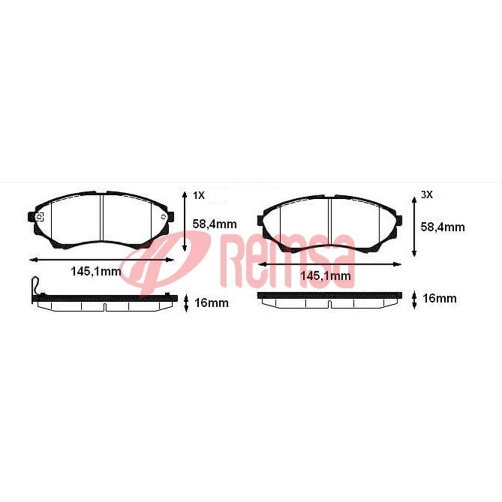 Disk Balata Ford Ranger Ön - REMSA