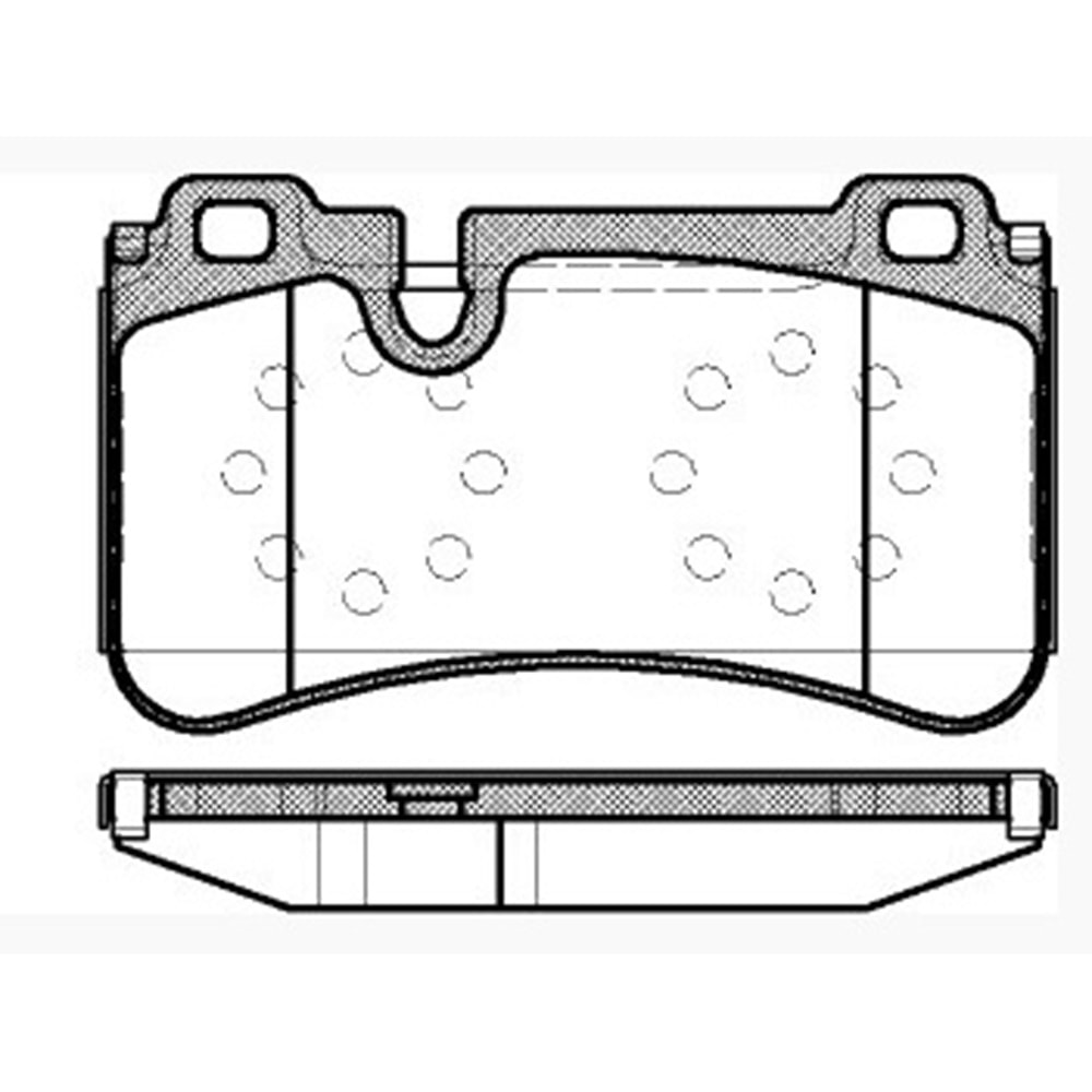 Disk Balata Mercedes C 219 Kasa Arka - REMSA